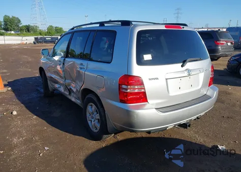 2002 Toyota Highlander из США, поврежденный, VIN JTEGD21AX20029848
